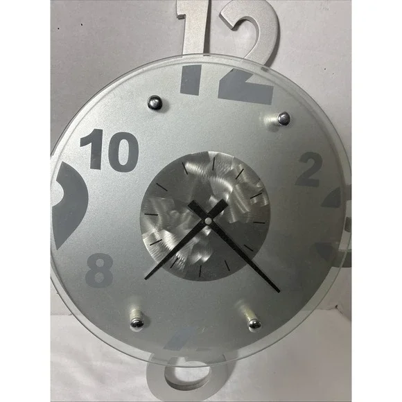 Modern Wall Clock Mid Century Modern Inspired Home Decor - Picture 5 of 8